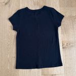 Brandy Melville  Joh Galt Tee Made in Los Angeles One Size Black Photo 2