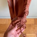 Wilfred Aritzia adjustable ruched slip dress, warm brown, Sz XS Photo 7