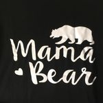 Mama Bear Shirt, Large Black Photo 3