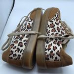 Andrée NWT Andre’ size 7 made in Italy suede animal print sneakers. Photo 3