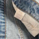 Show Me Your Mumu  Womens Size 27 high rise cheeky distressed hem button fly blue Photo 9