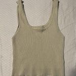 Forever 21 Beige Ribbed Knit Tank Top Photo 0