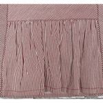 Nanette Lepore ‎ Women's Pink Striped Lined Straight Skirt [Size 12] Made in USA Photo 8