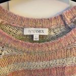 Intermix Women's Wool Multicolor Striped Sweater Photo 1