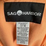 Sag Harbor  bright orange sheath dress size 16 Photo 4