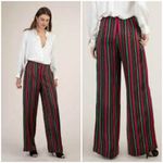 Trina Turk 💕💕 Asia Wide Leg Pant ~ Sri Lanka Stripe 8 NWT Photo 2
