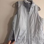 Nike  Women's Gray Blue Platinum Puffer Vest Large Photo 6