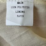 Hello Molly it’s your chance long sleeve sheer mini dress yellow large 8 NWT Photo 9