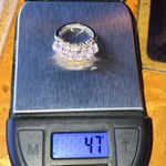 Rose de France Amethyst Sterling Silver Ring Size 7 Photo 8