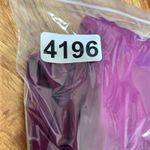 Boston Proper  Sleeveless Collared Midi Shirt Dress M Magenta Gold Button Belted Photo 8