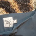 Princess Polly  Huxley Crop Top Blue Photo 5