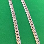 Link Chain Necklace for Men Women,Punk Hip Hop Unisex Necklace Gold Photo 3
