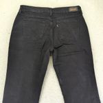 Levi's  505 Straight Leg Women Jeans Black Size 10 Stretch Photo 7