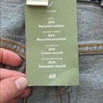 H&M NWT  Straight Leg Classic Denim Blue Jeans Button Fly Women Size 16 Photo 7