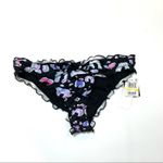Salt+Cove Leopard Multi ruffles bikini swim bottom Black Size M Photo 3
