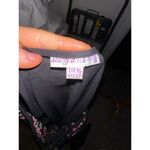 Allegra Hicks Lace Up Floral Tunic Dress Size 12/Large Pink Photo 2