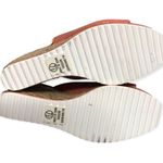 Soda Coral Faux Suede Espadrille Wedge Open Toe Sandals Photo 8