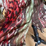 Rebecca Malone  Boho Top Sequins Embroidered Hippie Shirt Womens Medium Photo 7