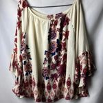 Living Doll LOS ANGELAS WO SIZE 22/24(?). TOP CREAM COLOR NAVY RUST MAUVE Photo 6