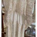 Beaded And Sequined Long White Formal Dress Photo 4