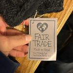 Nwt Paths of The Spirit Cozy Knit Wool Fingerless Gloves Gray Photo 3