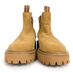 Madewell Womens Henry Lugsole Boot Sand Brown Suede Platform Lugsole Ankle 7 Photo 1