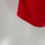 New York And Company  Coral Linen Belted Button Up Jacket Blazer Size 14 FLAWED Photo 8