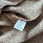 Anthropologie  current air floral jacquard puff sleeve cut out‎ midi dress size S Photo 6