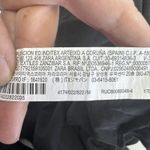 ZARA ‎ Shirt Dress Womens Medium Black Side Slit Short Sleeve Midi Length Casual Photo 5