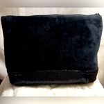 Juicy Couture NEW Black Bling Felt Cosmetics Bag Photo 3