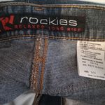 Rockies vintage relaxed long Rise cowgirl rodeo women's jeans size 3/4 Blue Photo 3