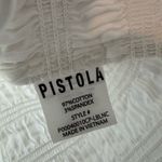 Pistola PHOEBE SMOCKED TANK - LE BLANC Large Photo 5