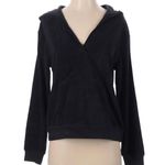 Barefoot Dreams NWT Malibu by  Cozy Terry Cross Over Hoodie Size S Photo 0