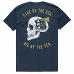 new Jetty ☀︎︎ Super Soft Skullhouse Surfer Tee T Shirt☀︎︎ Oxblood Purple Size XL Photo 2