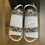 Very Volatile NIB ‎ Hotness Rhinestone Sandals White Leopard Sz 8 Photo 1