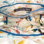 LUG Dory Mini Crossbody Bag Shoulder Blue White Floral Quilted Purse Nylon RIFD Photo 6