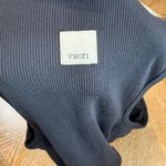 Vuori  Pose Plyo Tank Built-In Bra Cropped Ribbed Black Size XS Photo 4