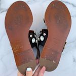 Dolce & Gabbana women’s jeweled satin flat sandal size IT 37.5 US 7.5 Photo 8