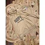 Women’s Casual Lounge Set Hoodie Joggers Tan L Size L Photo 1
