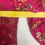 Free People Size small sweet escape Pink Floral Long Sleeve Dress boho doen Photo 6