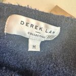 Derek Lam Blue Cardigan Sweater MEDIUM Preppy Blazer Sparkle Work Designer $270 Photo 8
