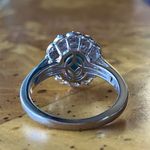 Natural Chrysocolla Orissa Garnet Sterling Silver Ring Size 7 Photo 4