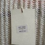 NWT Easy Clothes Ecru And Orange Ricky Knit Sweater One Size Size L Photo 5