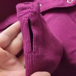 Free People  Quinn Layering Jacket Aubergine Combo Size Small Photo 4