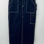 True Religion  denim cargo maxi skirt size 31 NWT Photo 0