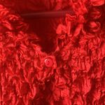 Elegant Red Women's pucker shacket osfm Size undefined Photo 1