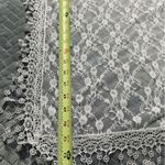 🇮🇹 Alessandro Scarf Crochet & Lace Vintage Victorian Lace Scarf In Off White Photo 3