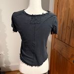 We The Free  Charcoal Crop Top Photo 1