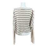 Urban Outfitters  crew neck slouch crop women’s stripe knit sweater size M a35 Photo 7