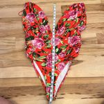 ZARA  Women’s Multi- Color Floral One Piece Bodysuit Large NWOT Photo 8